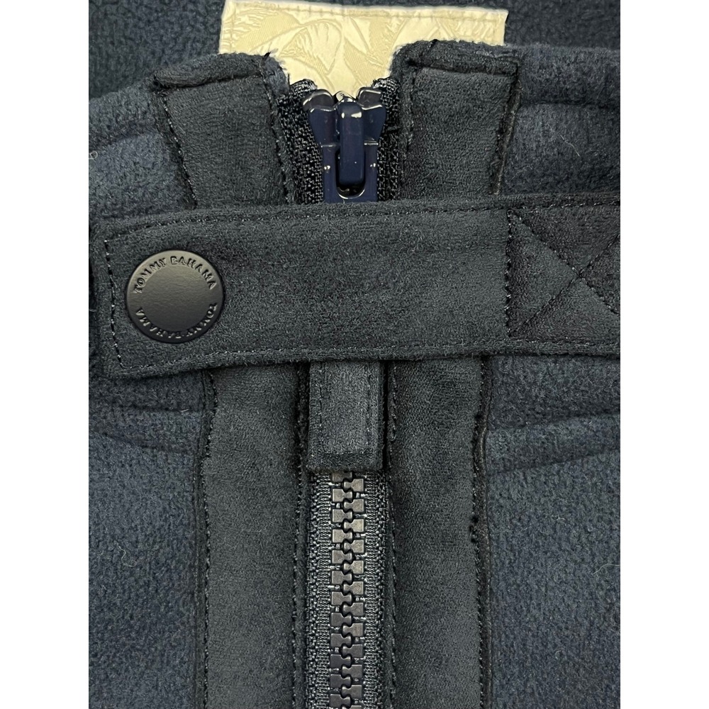 Tommy Bahama NWT Olympic Bay Vest Mens XL Ocean Deep Blue‎ Fleece ST227201 - Picture 6 of 11